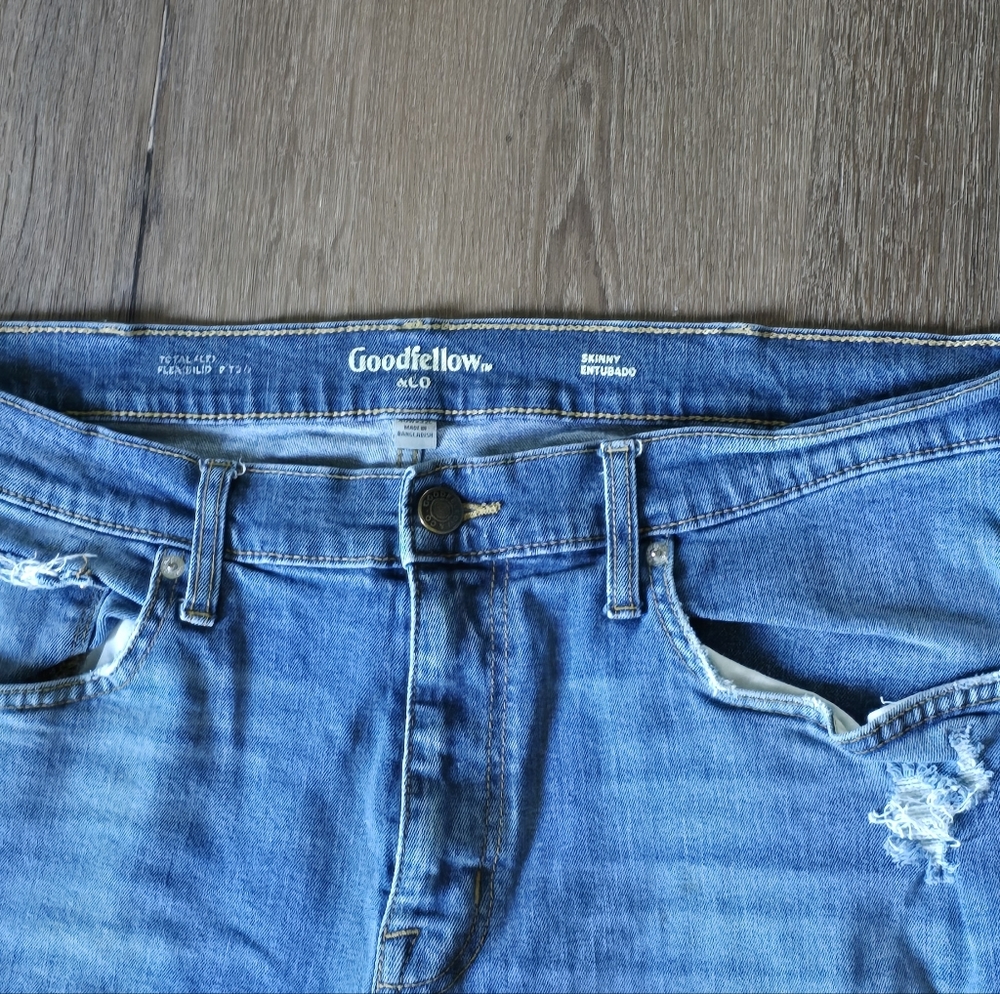 Goodfellow & Co Men's Blue Skinny Jeans